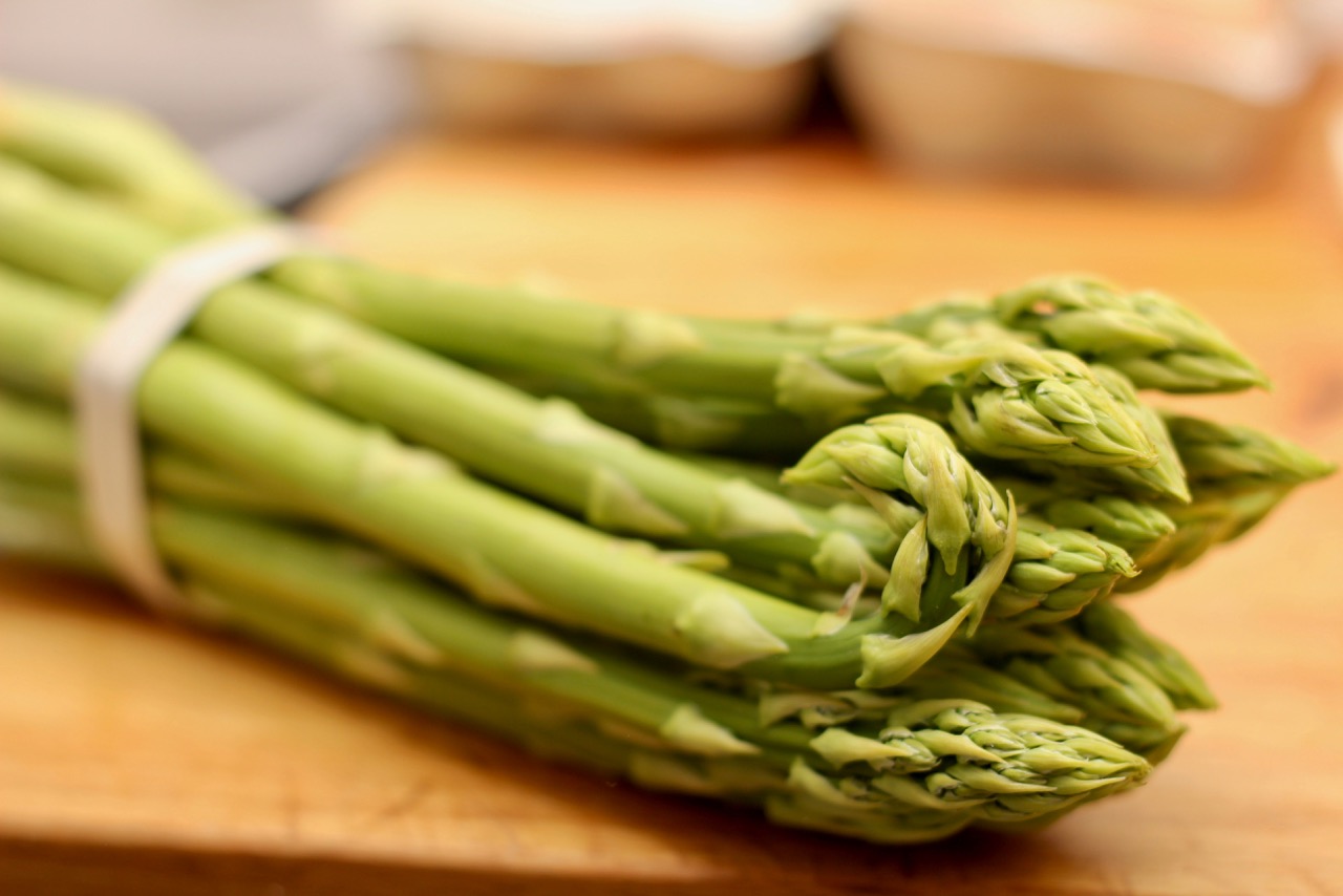 Wilder Spargel für die Ernährung
