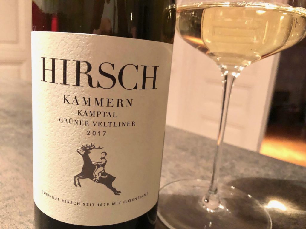 Wirtshausführer, Wein der Woche, Wein mit Egle, Grüner Veltliner Kamptal 2017, Weingut Hannes Hirsch