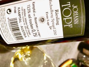 Klaus Egles Wein der Woche: Riesling Wechselberg Spiegel 2010, Weingut Topf