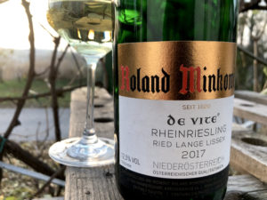 Klaus Egles Wein der Woche: Rheinriesling Ried Lange Lissen „de Vite“ 2017, Weingut Minkowitsch