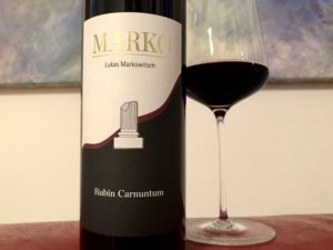 Klaus Egles Wein der Woche: Rubin Carnuntum Zweigelt 2020, Weingut Lukas Markowitsch