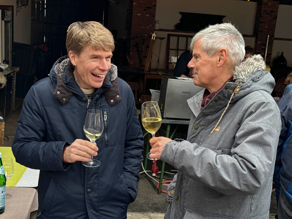 Matthias Herbst in Hanfthal Der mit der Sau tanzt Wirtshausführer