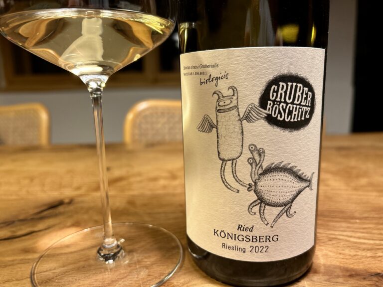 Klaus Egles Wein der Woche: Ried Königsberg 2022 Riesling, Bioweingut Gruber, Röschitz