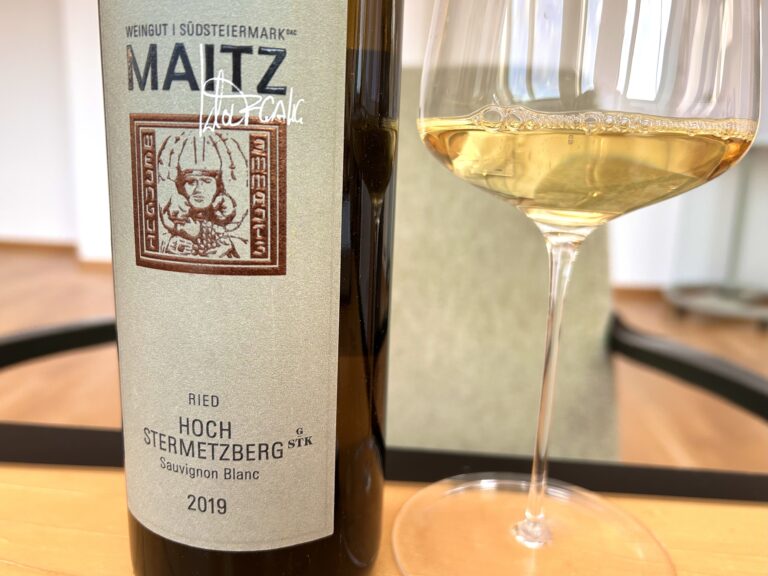 Klaus Egles Wein der Woche: Ried Hochstermetzberg GSTK Sauvignon Blanc 2019, Weingut Wolfgang Maitz