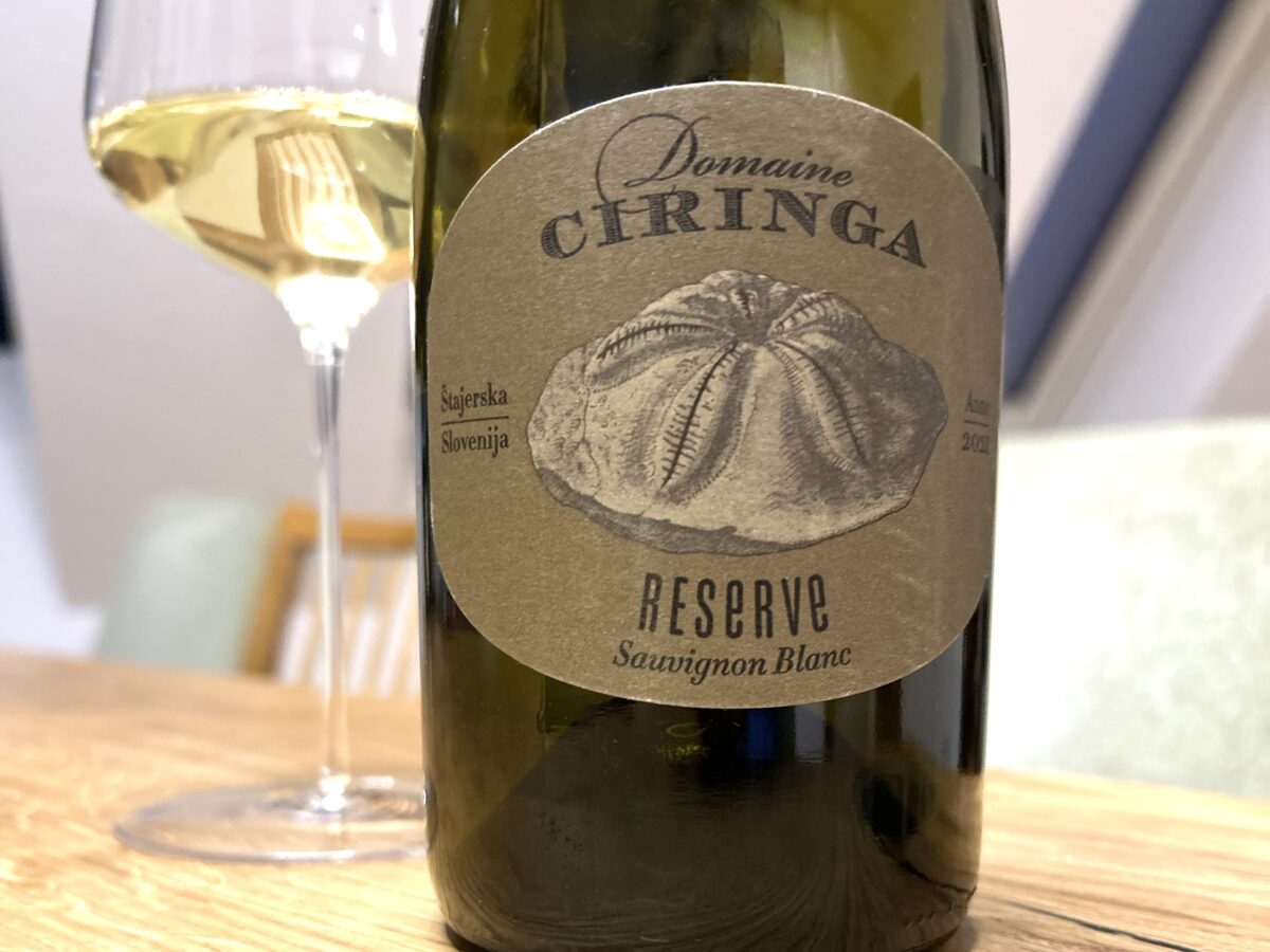 Klaus Egles Wein der Woche: Domaine Ciringa Sauvignon Blanc Reserve 2021, Weingut Tement