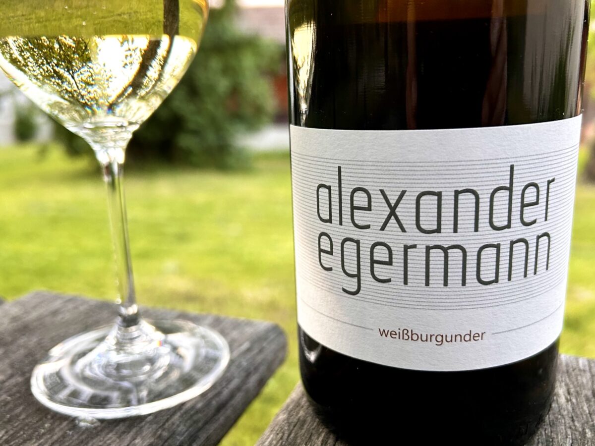 Klaus Egles Wein der Woche: Weißburgunder 2024, Alexander Egermann