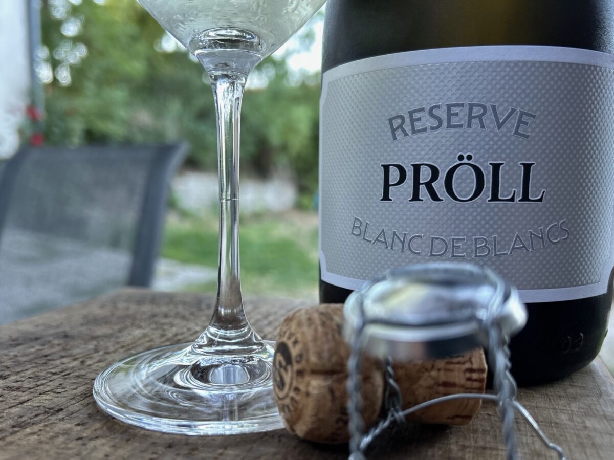 Klaus Egles Sekt der Woche: Blanc de Blancs Reserve, Weingut Pröll