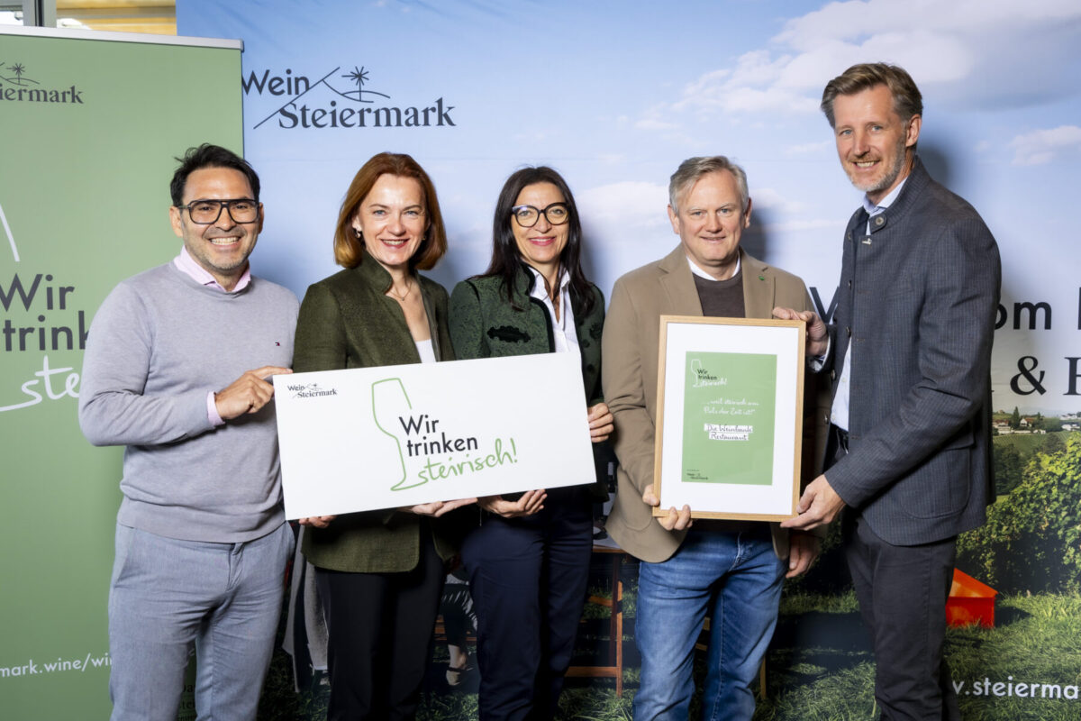 „WIR TRINKEN STEIRISCH“: EINE INITIATIVE, DIE GENUSS UND MENSCHEN VERBINDET
