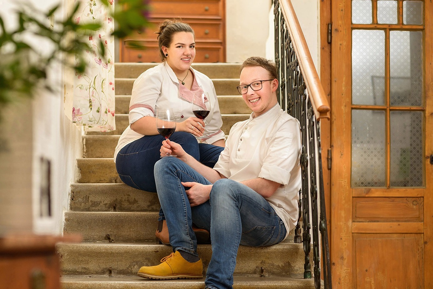 Schöne Aussichten im Gasthaus Gutmann in Zöbing