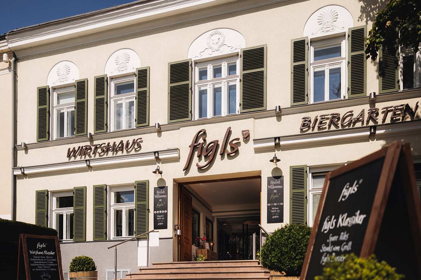 Figls in Grinzing – kulinarischer Nahversorger mit schönem Garten