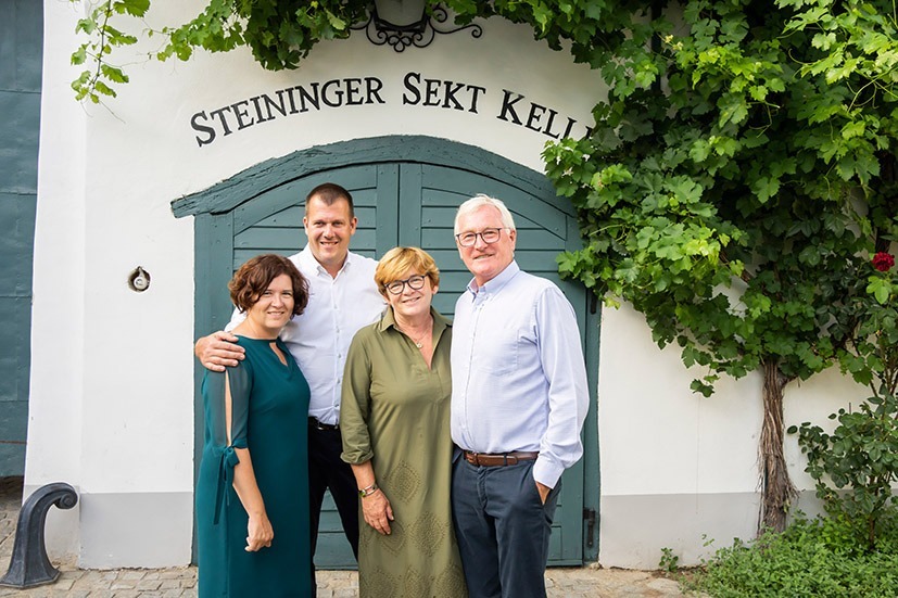 Weingut Steininger – Sekt ist Wein mit Perlen drin